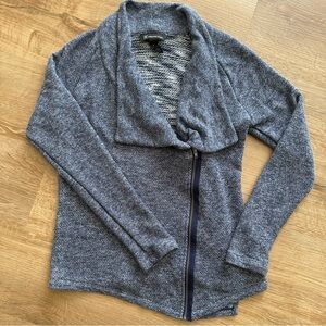 INC International Concepts Blue Cowl Neck Sweater/Sweatshirt